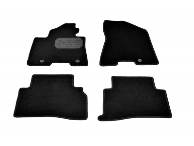 Коврики в салон Norplast текстиль, черные 4 шт для Kia Sportage № NPA00-VTe430-525