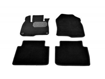 Коврики в салон Norplast текстиль, черные 4 шт для Honda CR-V 5 № NPA10-VTe300-205