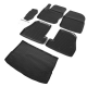 Комплект ковриков салона и багажника Rival полиуретан 6 штук на универсал для Ford Focus 3 2011-2021