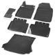 Комплект ковриков салона и багажника Rival полиуретан 6 штук для Ford Ecosport 2014-2018