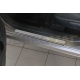 Накладки на пороги Russtal зеркальные для Toyota Corolla 2013-2018