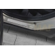Накладки на пороги Russtal шлифованные на седан для Lada Vesta 2015-2021