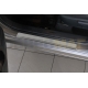 Накладки на пороги Russtal шлифованные для Toyota Corolla 2013-2018