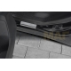 Накладки на пороги Russtal зеркальные для Subaru Forester 2016-2018