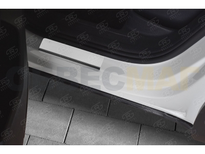 Накладка решётки радиатора верхняя лист ТСС для Volkswagen Tiguan 2016-2021