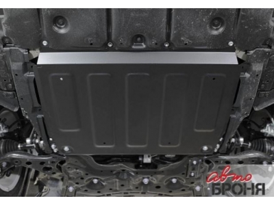 Защита картера и КПП АвтоБроня сталь 2 мм с крепежом для Toyota Corolla 2013-2018