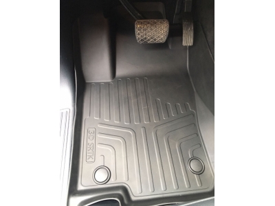 Коврики резиновые SRTK в салон 3D LUX для Mercedes-Benz GLE Coupe C292 2015-2019