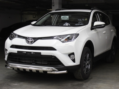 Защита переднего бампера Shark 53 мм для Toyota RAV-4 2015-2019