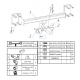 Фаркоп Oris тип шара А (крепление шара на двух болтах) для  BMW X5 E70 2007-2013, X5 F15 2013-2018, BMW X6 F16 2014-2019 №4750-AN