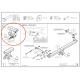 Фаркоп оцинкованный Galia шар C съемный для Renault Duster/Nissan Terrano 2011-2021