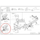 Фаркоп оцинкованный Galia шар A для SsangYong Rexton 2/3 2007-2015