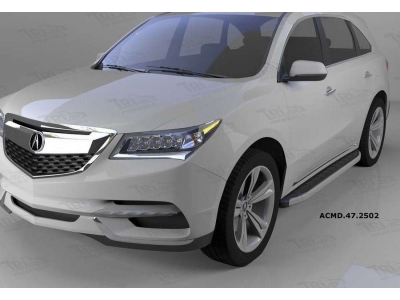Пороги алюминиевые Alyans для Honda Pilot/Acura MDX 2013-2021