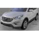 Пороги алюминиевые Alyans для Hyundai Santa Fe 2012-2018