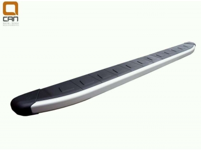 Пороги алюминиевые Alyans для Kia Sorento/Hyundai Santa Fe 2012-2020