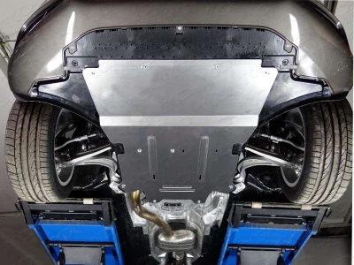 Защита картера и КПП ТСС алюминий 4 мм для Audi A4/A5 2011-2016