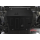 Защита картера + КПП (сталь) + комплект крепежа для Geely Atlas Pro 2021-2024 (V - 1.5T Hybrid, АКПП, полный привод), Geely Azkarra (V - 1.5T Hybrid, АКПП, полный привод), Belgee X70 2024-н.в.