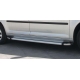 Пороги алюминиевые Brillant серебристые для Volkswagen Amarok 2010-2021