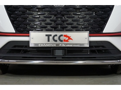 Рамка номерного знака (комплект) ТСС для Changan CS35 Plus 2WD 1.5T I Рестайлинг 2021 – н.в.