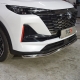 Защита передняя нижняя 60,3 мм ТСС для Changan CS55 plus I Рестайлинг 2WD 1.5T 2021 – н.в.