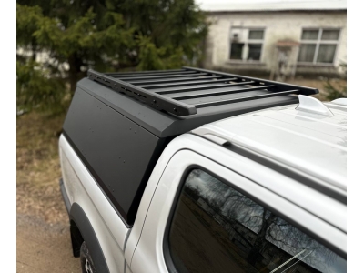 Экспедиционный багажник на крышу кунга Black для Jac T8 Pro 4WD 2.4T МКПП 2023-н.в.