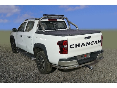 Защита кузова (для крышки) 76,1 мм со светодиодной фарой для Changan Hunter Plus 2.0 4WD 2023 – н.в. CHANHUNPL23-16
