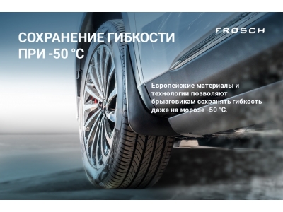 Брызговики передние подходят для CHANGAN Hunter Plus 2023-н.в. 2 шт. (optimum) в пакете / Чанган Хантер Плюс