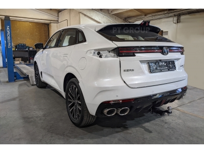 Фаркоп для Changan UNI-K 2022-н.в. съемное крепление шара под американский квадрат