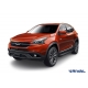 Порог-площадка "Black" F180ALB + комплект крепежа, RIVAL для Chery Tiggo 7 2019-2020/ 7Pro 2020-н.в./ 7Pro Max 2022-н.в./ Tiggo 8 2020-н.в,/ 8Pro 2021-н.в./ 8ProMax 2022-н.в./ Exeed LX 2022-н.в.