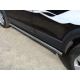Защита заднего бампера уголки 60 мм ТСС для Chevrolet Captiva 2013-2016
