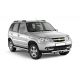 Защита порогов вогнутые d=76 мм (НПС) для Chevrolet Niva 2009-2020, Lada Niva 2020-2021