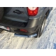 Защита заднего бампера уголки 60 мм ТСС для Chevrolet Niva 2009-2020