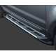 Пороги алюминиевые Corund Silver для Honda CR-V 2007-2012