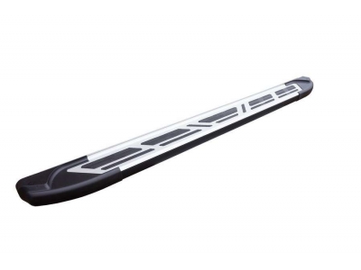 Пороги алюминиевые Corund Silver для Acura RDX 2013-2018