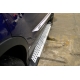 Пороги алюминиевые ALMOND V2 Erkul для Audi Q3 2011-2018