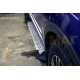 Пороги алюминиевые Almond Erkul для Jeep Grand Cherokee 2010-2021