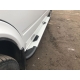 Пороги алюминиевые BOSPHORUS GREY Erkul для Toyota Hilux 2015-2021