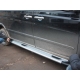 Пороги алюминиевые BOSPHORUS GREY Erkul для Mitsubishi Outlander 2006-2012