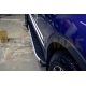 Пороги алюминиевые Dolunay Erkul для Ford Kuga 2008-2013