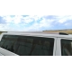 Рейлинги на крышу Flush серебристые на короткую базу Erkul для Volkswagen Multivan/Caravelle/Transporter 2003-2021