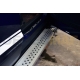 Пороги алюминиевые King Erkul для Nissan Terrano/Renault Duster/Kaptur 2010-2021