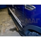 Пороги алюминиевые Maydos Erkul для Audi Q7 2006-2015