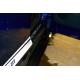 Пороги алюминиевые Rainbow Black Erkul для Land Rover Discovery Sport 2014-2021