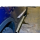 Пороги алюминиевые Rainbow Erkul для Land Rover Discovery Sport 2014-2021