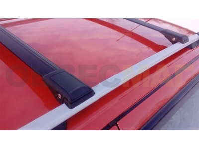 Багажные поперечины Fishbar чёрные, комплект 2 шт. Erkul для Fiat Doblo 2001-2015
