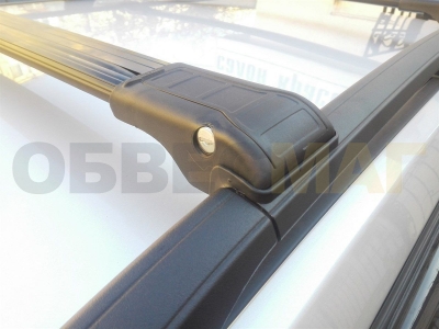 Багажные поперечины Wingcarrier чёрные, комплект 2 шт. Erkul для Nissan Qashqai 2014-2021