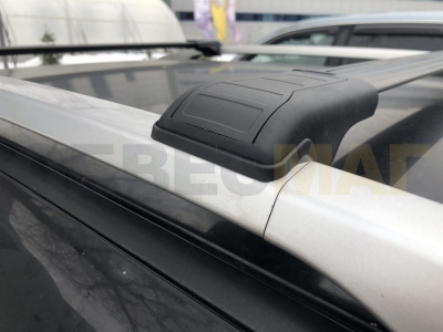 Багажные поперечины Wingcarrier чёрные, комплект 2 шт. Erkul для Nissan X-Trail 2015-2021