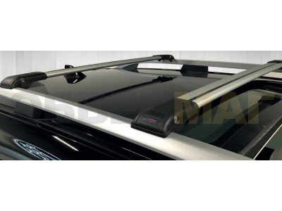 Багажные поперечины Wingcarrier серебристые, комплект 2 шт. Erkul для Fiat Fiorino 2008-2021