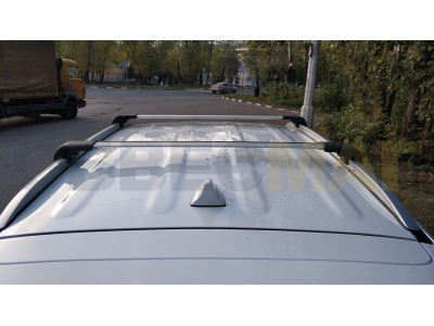 Багажные поперечины Wingcarrier V2 серебристые, комплект 2 шт. Erkul для Hyundai Tucson 2015-2021