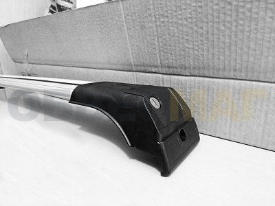 Багажные поперечины Skybar V2 серебристые, комплект 2 шт. Erkul для Fiat 500 2007-2021