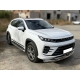 Защита переднего бампера радиусная двойная d-60+43 для Exeed LX 1.5L Turbo 2WD 2022 – н.в. 